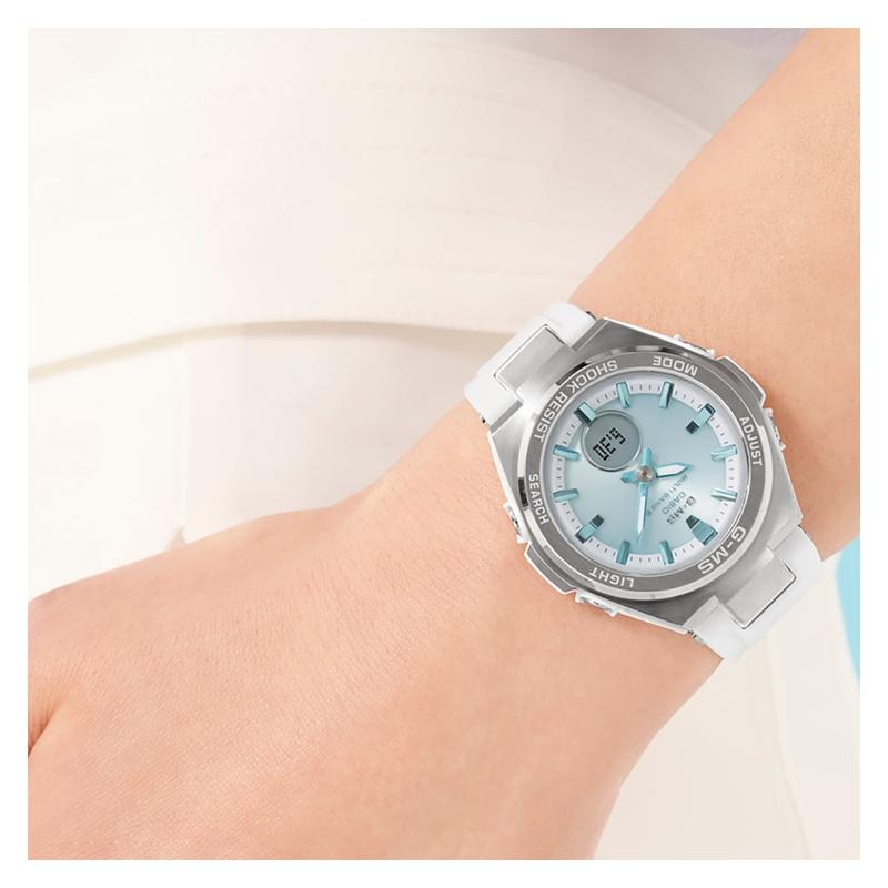 Casio BABY-G series fully automatic calendar battery power display waterproof quartz movement Japanese and Korean watch women's watch MSG-W200-7A2JF