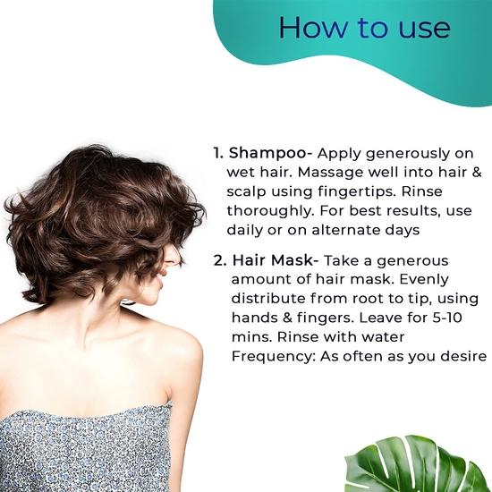 Корейский набор для ухода за здоровыми и блестящими волосами PILGRIM с джутовой сумкой | Шампунь без сульфатов 200 мл и маска для волос с аргановым маслом 200 г для нежного очищения