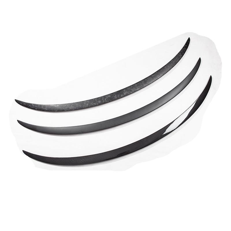 Tesla Model Y Real Carbon Fiber Spoiler - Dry Carbon Modified Tail Wing