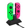 Charging Dock Replacement OLED Joy Con for Switch and Charger, Switch Charging Station with USB Type-C Charging Cable