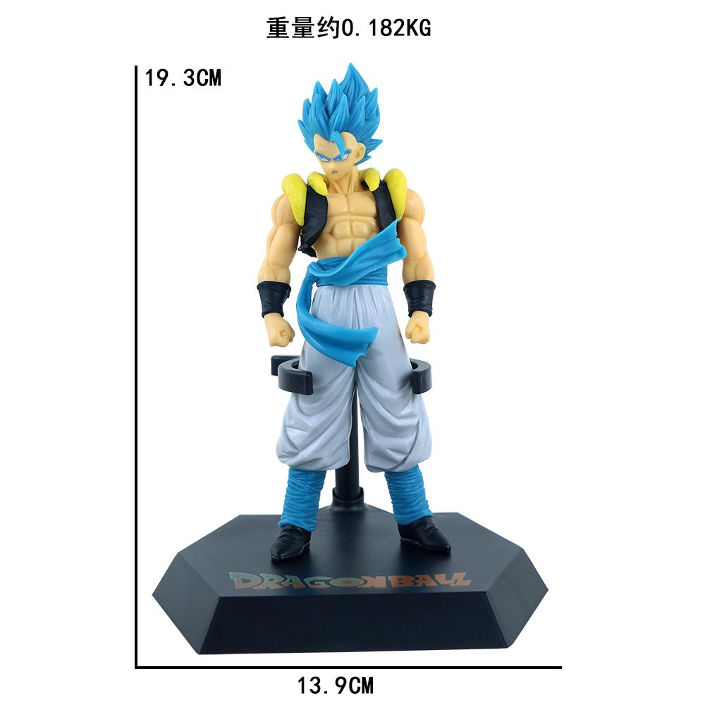 Аниме Dragon Ball Z 18-20 см Супер Сайян Сон Гоку Броли Веджета Аниме Фигурка Действия Модель Подарки Коллекционные Фигурки для Детей