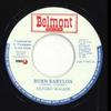 7-дюймовая пластинка SILFORD WALKER - Burn Babylon / Версия JGM7003 Belmont UK 1975 Великобритания Регги, Ска и Даб