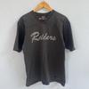 Винтажная футболка Soffe Choice Raiders Football 90-х - Черная с V-образным вырезом, короткий рукав - Номер 7 сзади - Размер Medium