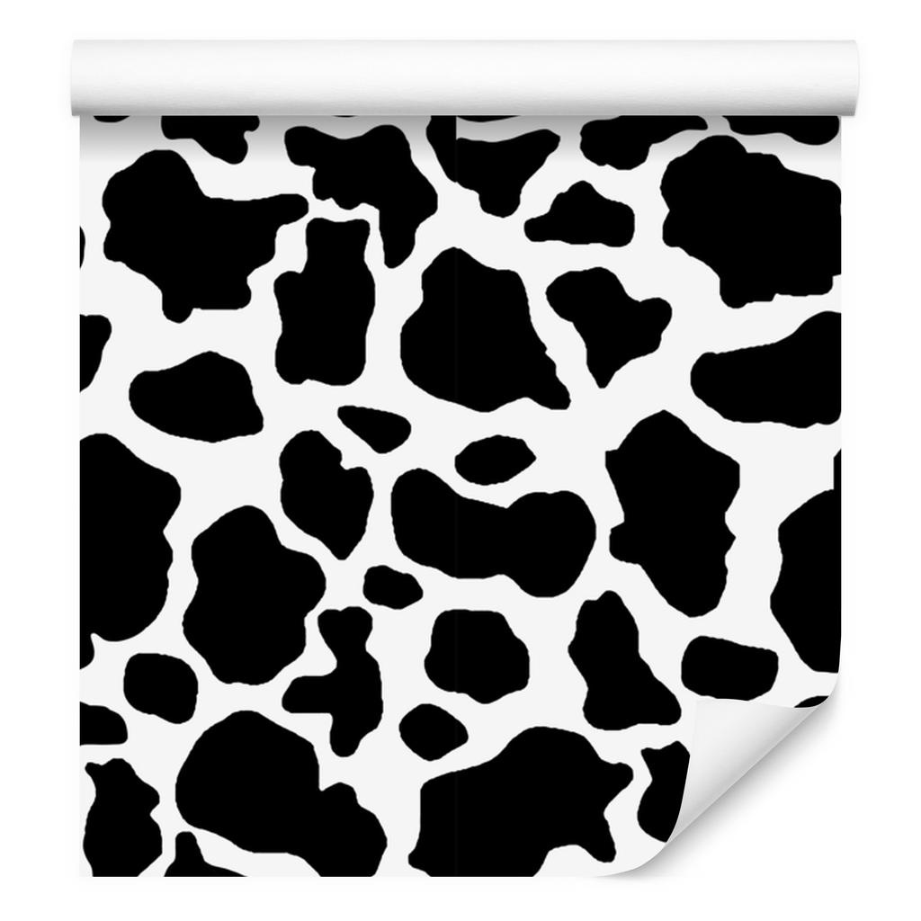Animal Skin Wallpaper Black 50x1000