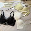 New summer underwear women's big breasts gather and support secondary breasts without steel ring anti-sagging sexy lace bra cover
