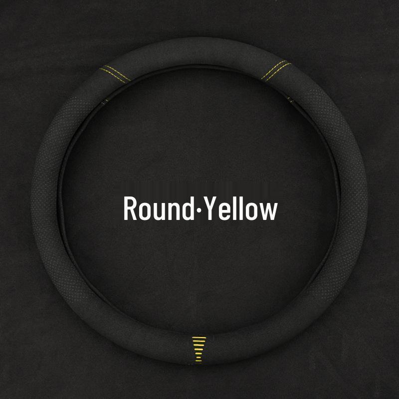 Замшевая и кожаная оплетка на руль для Accord 9-го и 10-го поколения - Ультратонкая, всесезонная