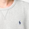 Polo Ralph Lauren FW24 Solid Logo Вышитый свитер с длинным рукавом Мужская толстовка Серый 710883334005