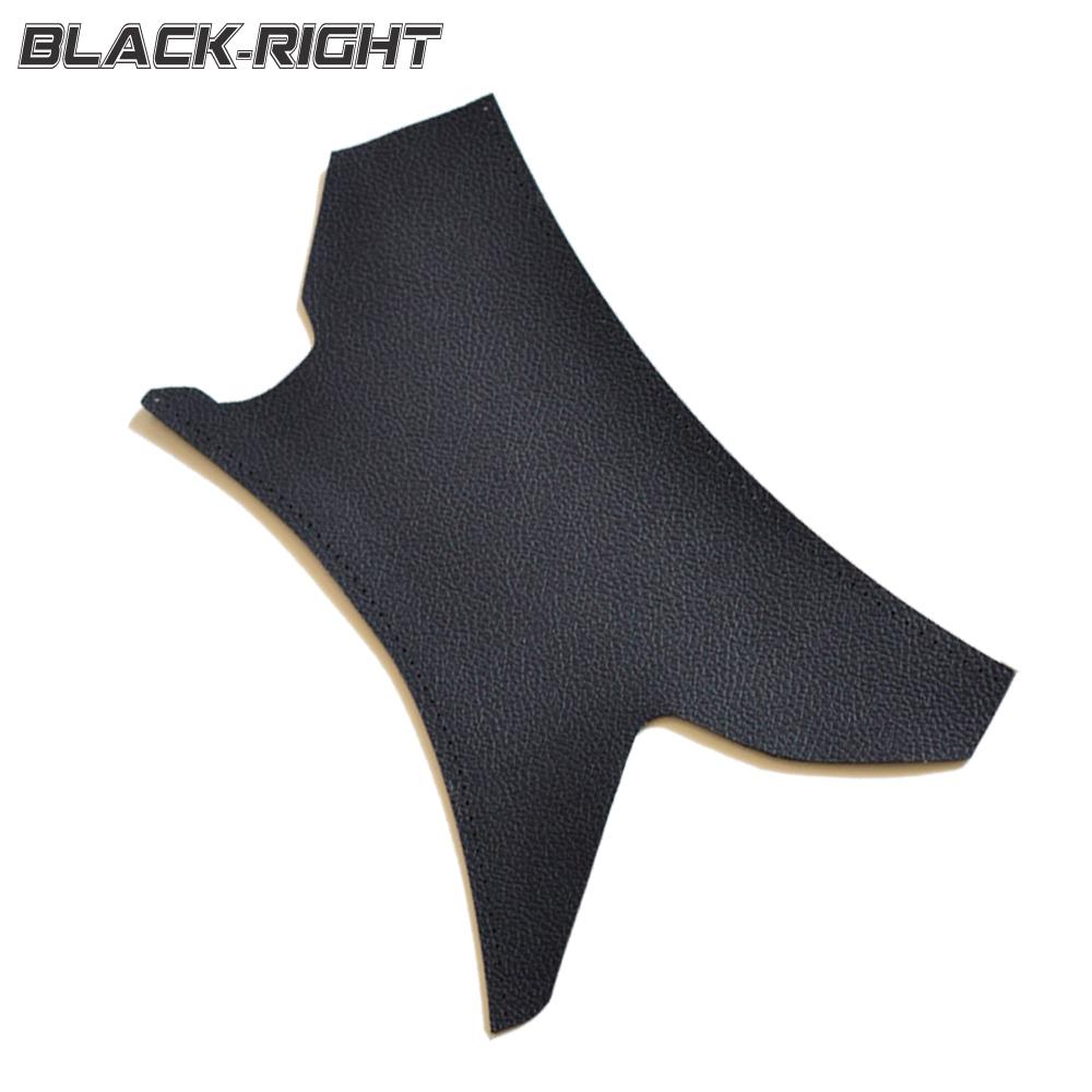 Кожаная ручка панели правой/левой двери, крышка ручки, внутренняя накладка-ручка для BMW 3 серии E90 E91 E93 2005-12, деталь интерьера автомобиля