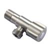 1/2 Essential Metal Angle Stop Valves 304 Stainless Steel Valves Shut Off Solution Perfect for Kitchen Bathroom Toilet