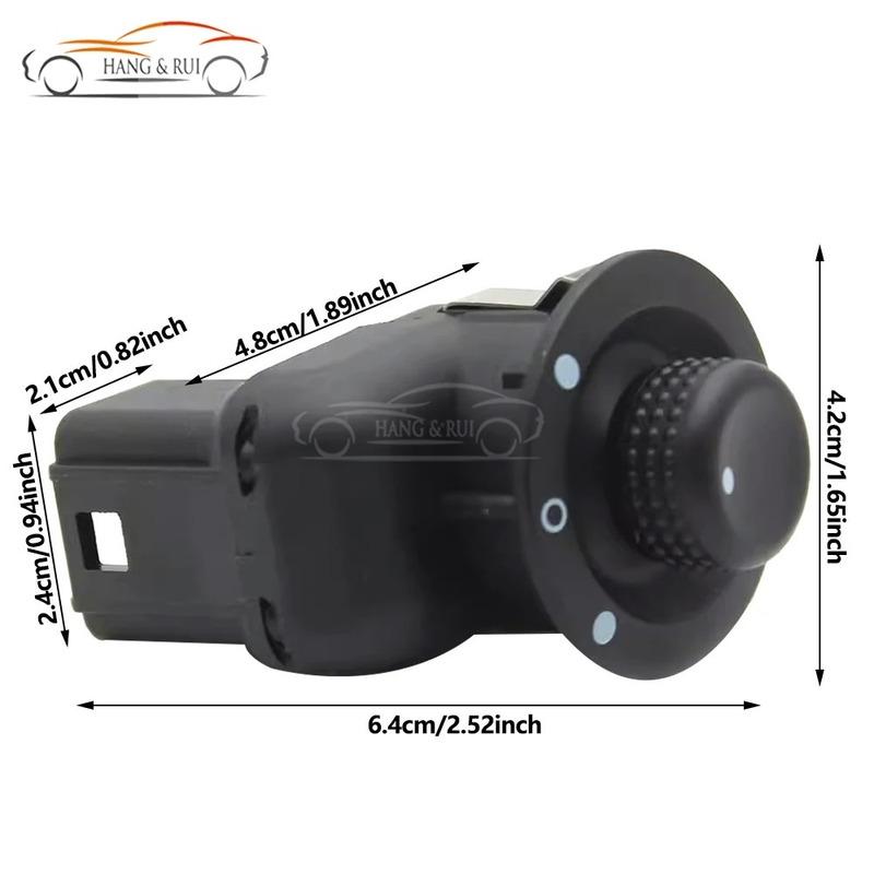 8200676533 Car Rear View Side Mirror Conrtol Switch Button 10 Pins for Clio II 2 Scenic 2 Kangoo