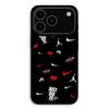 Чехол Для iPhone 17 Pro Max NIKE JORDAN Белый красный черный фон Maniacase