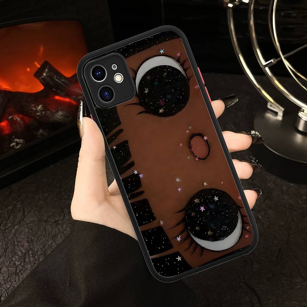 Чехол для телефона в стиле комиксов для iPhone 16 15 14 11 12 13 Pro Max Plus 12 XS Max Задняя крышка Матовый чехол