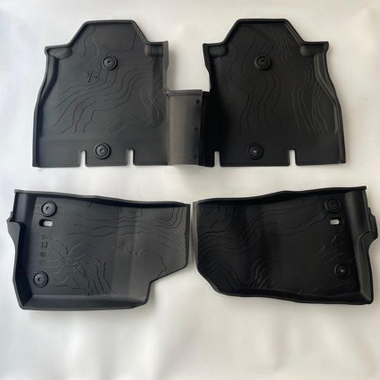 Compatible TPE Carpet Interior Kit for 2018-2025 JL Wrangler 4XE, 4-Door/2-Door Models.