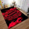 FC Bayern Designed floor mat, suitable as a non-slip mat for the living room or bedroom sofa