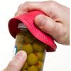 1 резиновая подкладка для открывания консервных банок - красочная и многоразовая, подходит для людей со слабыми руками и имеет простой в использовании дизайн - идеальный кухонный аксессуар, идеальный подарок