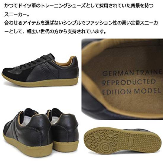 Немецкие кроссовки Trainer 42500 кожаные размер 43, черные, (приблизительно. 27,0-27,5см)