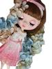 Кукла Blythe Obitsu 24 Jenny AZONES Кукла Кружево 1 [Dolly Para] Наряд, Наряд, Наряд, Наряд, Хлопок-Лен, Окрашенный вручную (Размер Розовый)