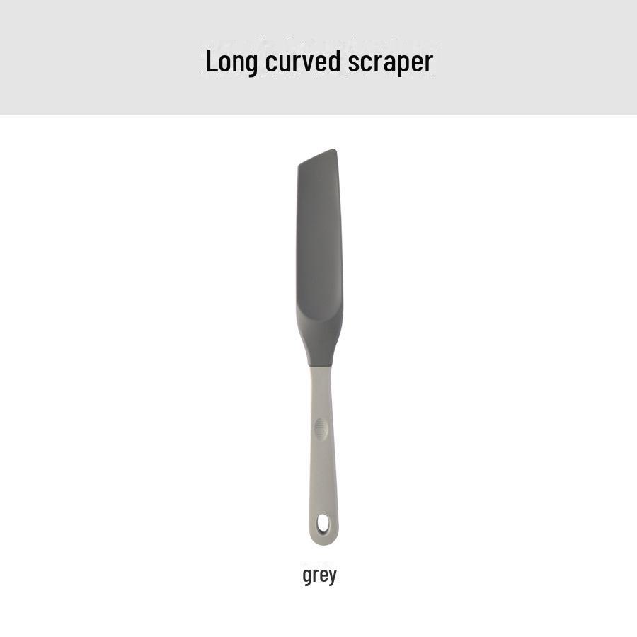 Новый двухцветный силиконовый скребок-лопатка для выпечки и смешивания