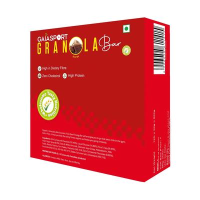 Батончики Гранола (12 шт, 50 г), Granola Bar, Gaia