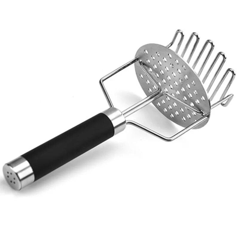 Кухонный инструмент, двухслойный пресс для картофеля из нержавеющей стали, давилка для картофеля, ручная давилка для сладкого картофеля, фруктов