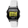 Watch Classic Digital Tile Collection Classic Digital Tile Collection Black Dial Resin Quartz 36MM America Watch Unisex White [TIMEX]
