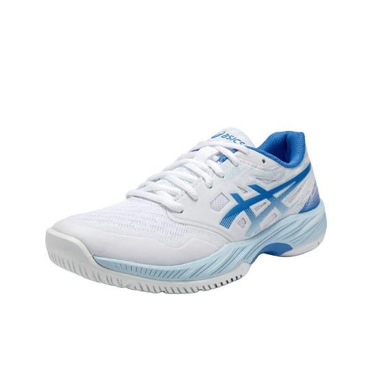 Asics Женские кроссовки Gel Court Hunter 3 Белые Голубое побережье 1072A122-100