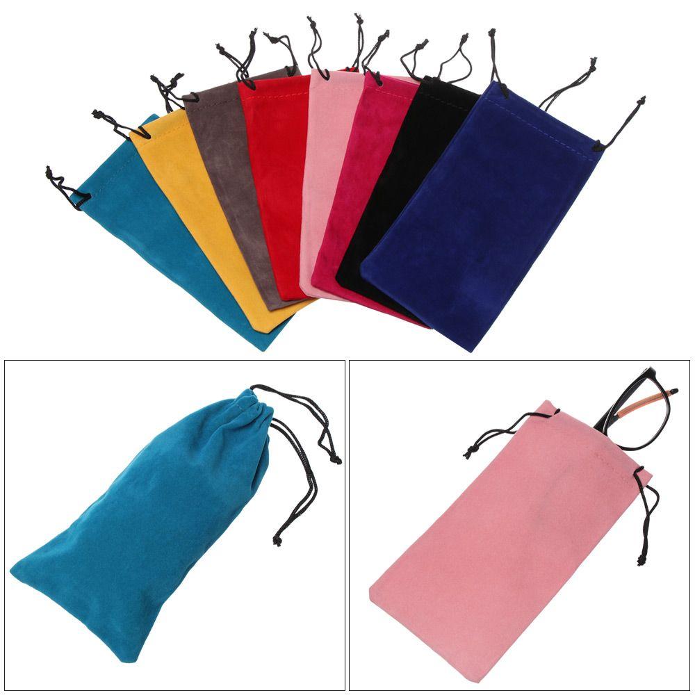 Optical Glasses Case Sunglasses Bag Eyeglasses Pouch Drawstring Pouch Bags Glasses Cloth Bags