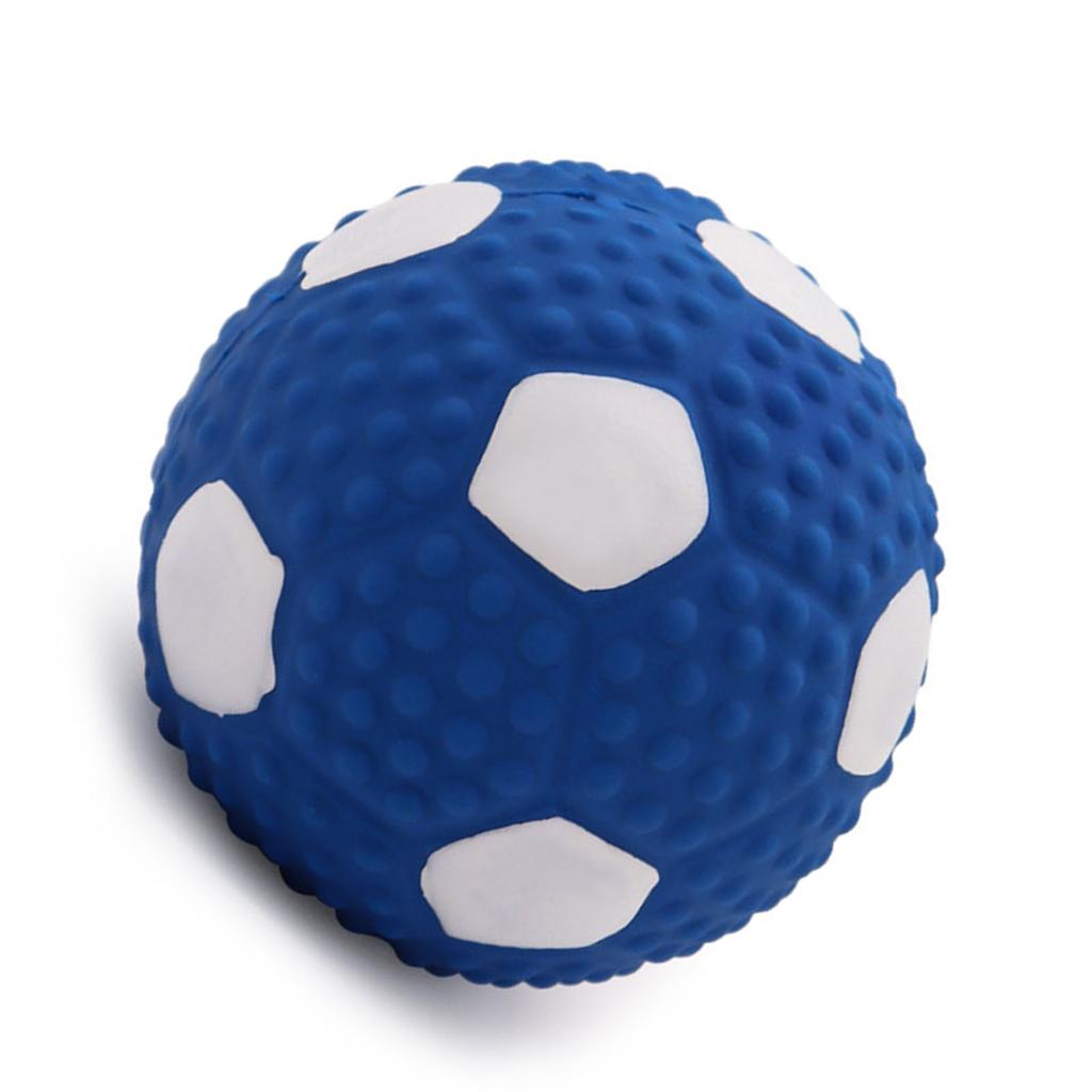 Игрушки для собак из латекса, мягкие, гибкие, безопасные, скрежещущие зубами, интерактивные, пищащие, латексные, футбольные игрушки для собак для дрессировки собак