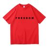 Freedom Charlie Kirk T-shirtLoose Casual Female/Male Tshirts Unisex Streetwear America American Fashion Women T Shirts
