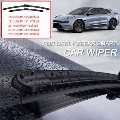 2шт резиновый стеклоочиститель для лобового стекла автомобиля GEELY SMART #1 #3 #5 ZEEKR 001 007 7X 009 X Очистка Защита Авто Внешний аксессуар