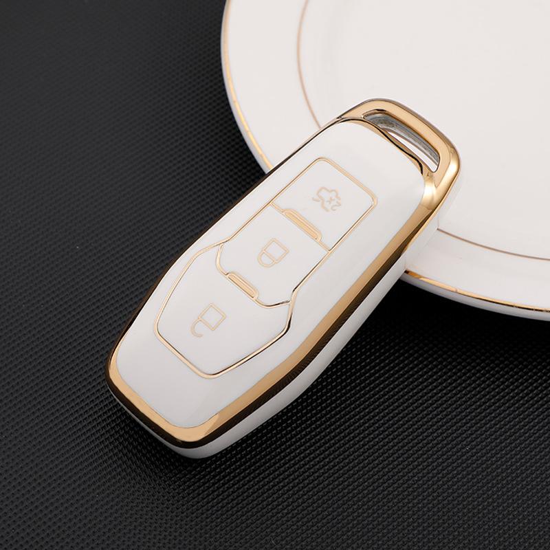 Ford Mondeo Key Set for Fox Wingbo Fiesta Forrest Lincoln Mustang TPU All-inclusive Shell