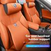 Hub Caps For Volkswagen VW Car Headrest Lumbar Support Memory Cotton Fatigue Relief Cushion Scirocco Jetta Beetle Golf 4 5 6 Pas
