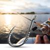 30Pcs/Set 45672 Fishing Hooks Sharp Rustproof Anti-corrosion Titanium Alloy Heavy Duty Barbed Carp