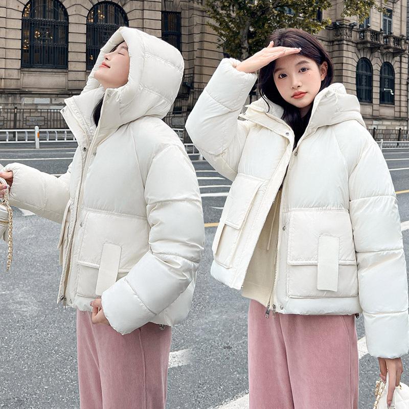 Bread Clothes,  Clothes, Women's Short Big Bags, New Loose Down  Clothes, Thickened Winter  Jackets.