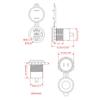 Автомобильное зарядное устройство с 3 портами USB, Quick Charge 3.0, PD, быстрая зарядка, с кнопкой включения/выключения