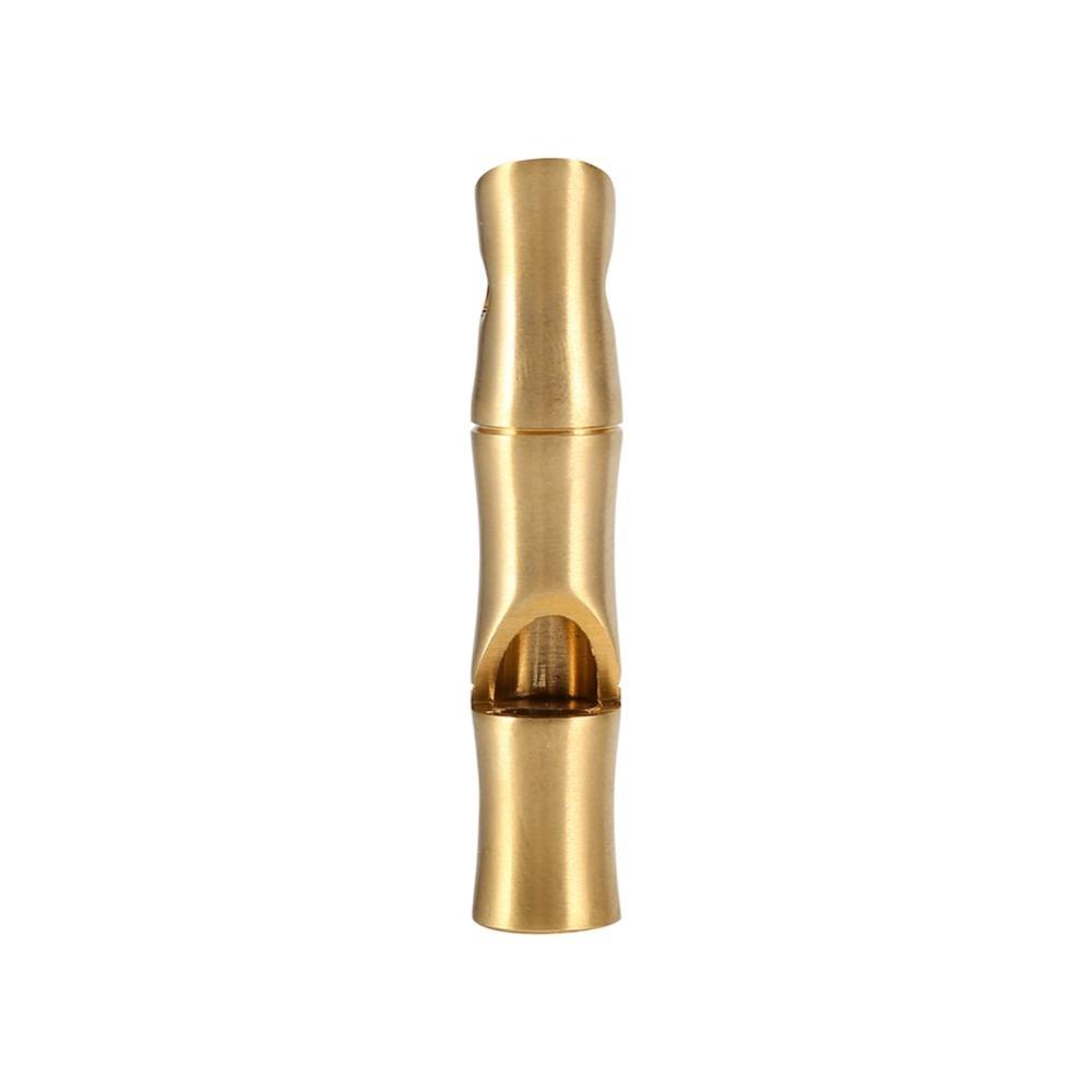 Lightweight Safety Whistles Brass Signal Whistle Durable Survival Whistle Camping Hiking
