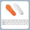 Men Women Comfortable Step Insoles with Memory Foam Insoles, 4D Cloud Insoles Anti Fatigue Shock Absorption Foot Pain Relief Sports Shoe Insoles