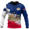 Autumn 3D Australia Flag Printed Hoodies Fashionable Casual Sports Long Sleeved Men's Hooded Sweatshirts