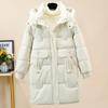 Модные зимние пальто женские длинные парки с капюшоном толстые теплые верхние одежды женские куртки