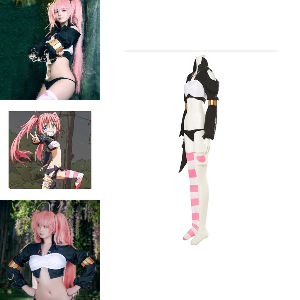 Слизь Реинкарнация Косплей Костюм Уничтожитель Демонов Милим Нава Платье Аниме Игра Ролевая Игра