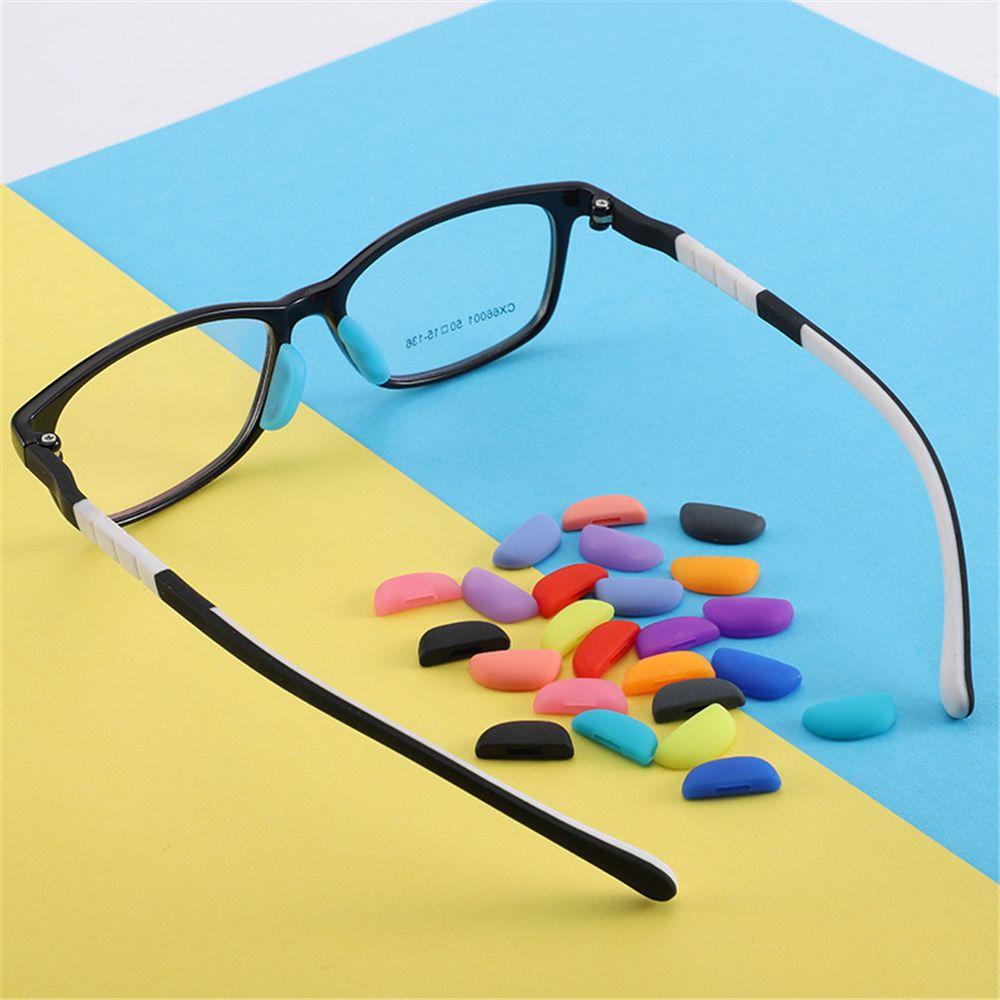 10Pairs/Pack Push On Sunglasses Anti-slip Nosepads Eyeglass Glasses Nose Pads Silicone Nose Pads