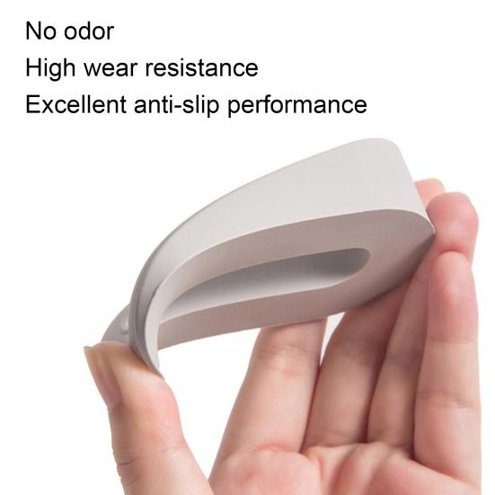 Дверной стопор-клин в форме пончика Без сверления Плитка Бетон Дерево Противоударный Ковер Противоскользящий Ветрозащитный Напольный Декоративный Дверной стопор