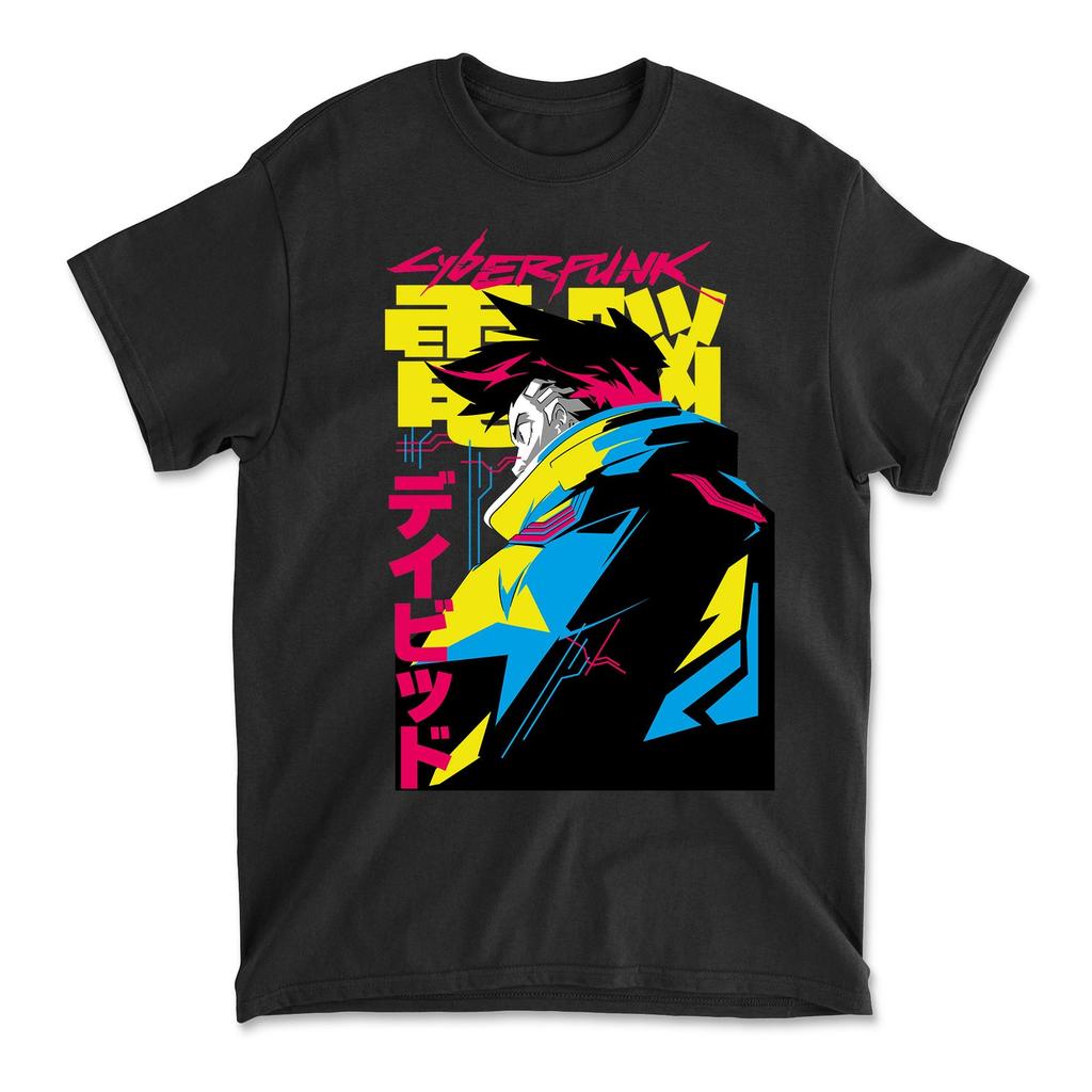 Футболка Cyber Edgerunners, Футболка Edge Runners Люси Мужская Женская Повседневная Футболка с Коротким Рукавом Футболка Подарок для Девушки Футболка Все Размеры