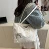Premium Pearl Bow Bag Women's Bag 2025 New Commuter Bag Popular Shoulder Bag Large Capacity Tote Bag