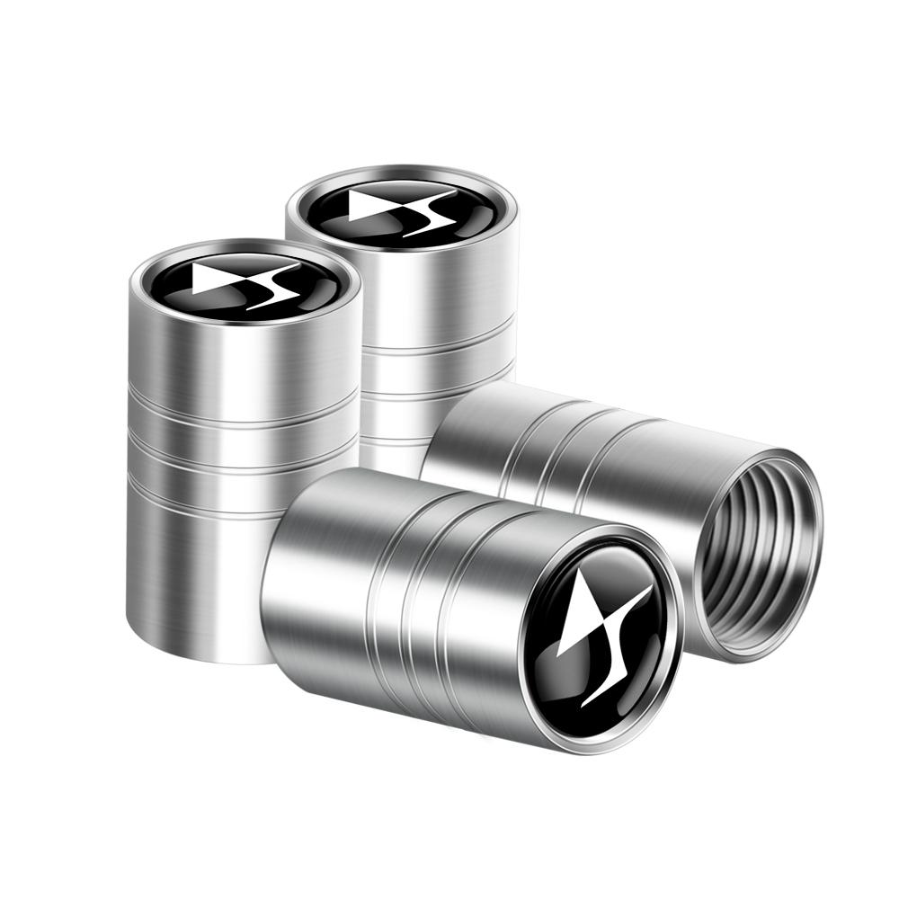 4 шт. Металлическая крышка-колпачок для ниппеля шины колеса автомобиля Для Citroen C4 Picasso Xsara C5 Aircross Cactus C1 C2 C3 C6 C8 Berlingo Jumpy