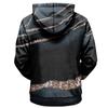 Men's Print Plush Warm Coat Fleece Sweater Casual Coat Pocket Sweater Autumn Winter Coat