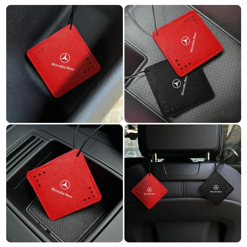 FA9Car Interior Pendant Aromatherapy Room Deodorant Sachet Stickers For Mercedes Benz C200 C300 A160 180 B200 W108 W124 W126 E