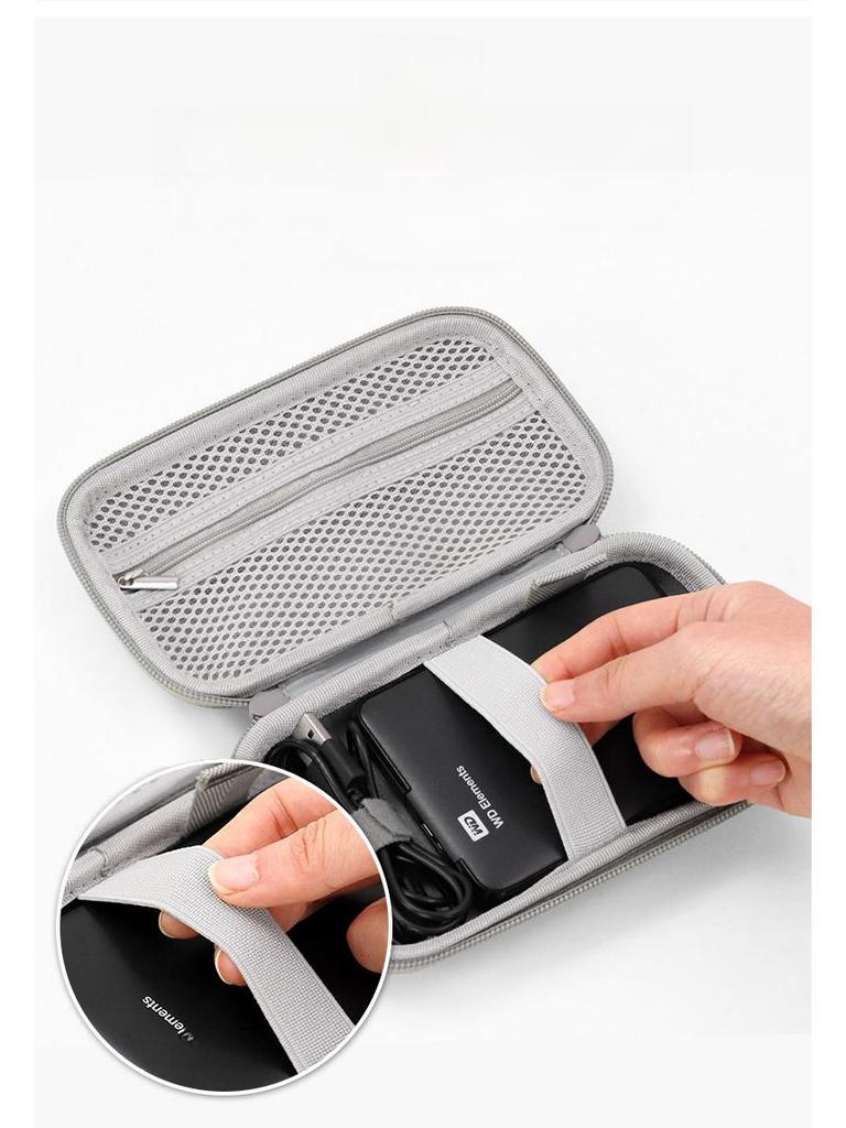 Seagate WD 2.5" Hard Drive & Power Bank Protective Storage Case