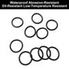 400Pcs Heat-resistant Rubber O-Ring Gasket Durable Gasket Washer Tool Kit  Refrigerant System