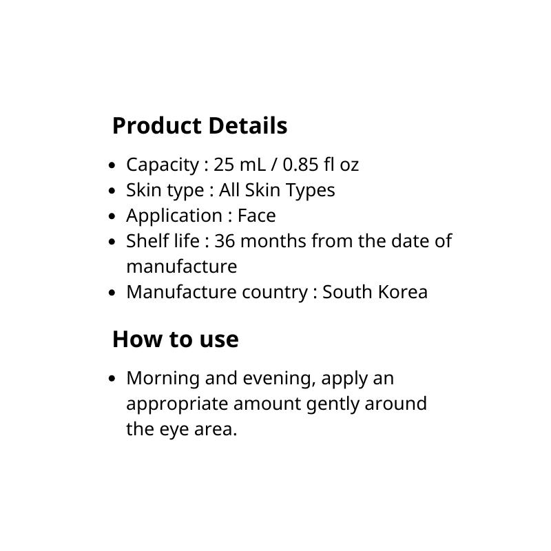 Hera 2026!НОВЫЙ! SIGNIA КРЕМ ДЛЯ КОЖИ ВОКРУГ ГЛАЗ ПОДТЯГИВАЮЩИЙ ДЛЯ МОЛОДОЙ КОЖИ 25 мл 0,85 жидк. унц.